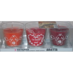 Lumanare aromatica pahar SET1